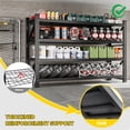 thumbnail image 6 of Fesbos 5000LBS Steel Heavy Duty 4-Tier Garage Shelving Unit, 71"W*24"D*70"H, Adjustable Metal Storage Rack Shelves for Garage, Basement, Warehouse, Industrial Organization, 6 of 9