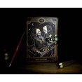 thumbnail image 3 of Book of Spells Leather Journal Deckle Edge Paper Grimoire Printed Journal The Lovers Tarot Notebook Spiral Gothic Notebook Skull lover Antique Vintage Leather Journals for Men and Women, 3 of 5