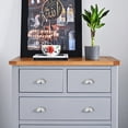 thumbnail image 5 of 20 tiradores de cajones antiguos, diseño retro, cuencos, tiradores de muebles para deslizadores, bufés, aparadores, estilo rústico, 5 of 5