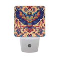 thumbnail image 6 of Yayeee LED Night Light for The Home Plug in With Light Sensors 2 Pack, Colorful Abstract Eagle, 6 of 6