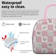 thumbnail image 3 of Lunch Bag Lunch Box for Women Reusable Insulated Lunch Cooler Bags,Large Capacity for Work Travel Picnic,Water-Resistant Pioneer Pieced Patchwork Lunch Tote Bag Gifts for Woman Mom Pink, 3 of 6