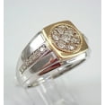 thumbnail image 5 of Men's Wedding Pinky Band Ring 2.10Ct Round Cut Simulated Diamond 14K White Gold Plated, 5 of 5