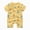 A4-Gold, variant on Summer Baby Cute Cartoon Pattern Home Short Sleeved Romper