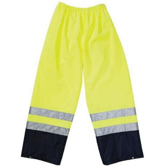 6803 Premium Class E Rain Pants With Black Bottom, 2 Extra Large & 3 Extra Large