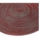 thumbnail image 4 of Round Placemats For Dining Table Ant Wipeable Placemat Washable Kit Place Mats (red4pcs), 4 of 5