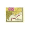 thumbnail image 2 of Historic City Map - Washington DC - Mitchell 1846 - Vintage Wall Art, 2 of 4