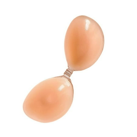 High Elasticity Silicone Bra Inserts for Enhancing Cleavage and Comfort in Low Cut Dresses  Strong Adhesive Breast Pads