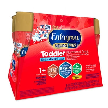 Enfagrow Premium Toddler Nutritional Drink, To Support Picky Eaters, 8 Fl Oz Bottle, 6 Count