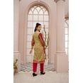 thumbnail image 4 of Indian Kurta Set for Women: Cotton Fabric, Casual & Festive, 2-Piece Printed Kurta, Office Wear Plus Size M-3XL, 4 of 6