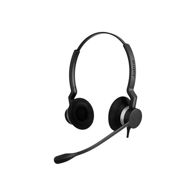 Jabra BIZ 2300 MS QD Duo - Headset - on-ear - wired - Quick Disconnect