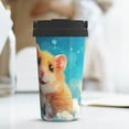 thumbnail image 6 of Gukieu Cloud Cute Hamster Print Insulated Coffee Cup, Portable Stainless Steel Vacuum Cup with Lid, Unisex, Suitable for Office, Cafe, Car, 6 of 8