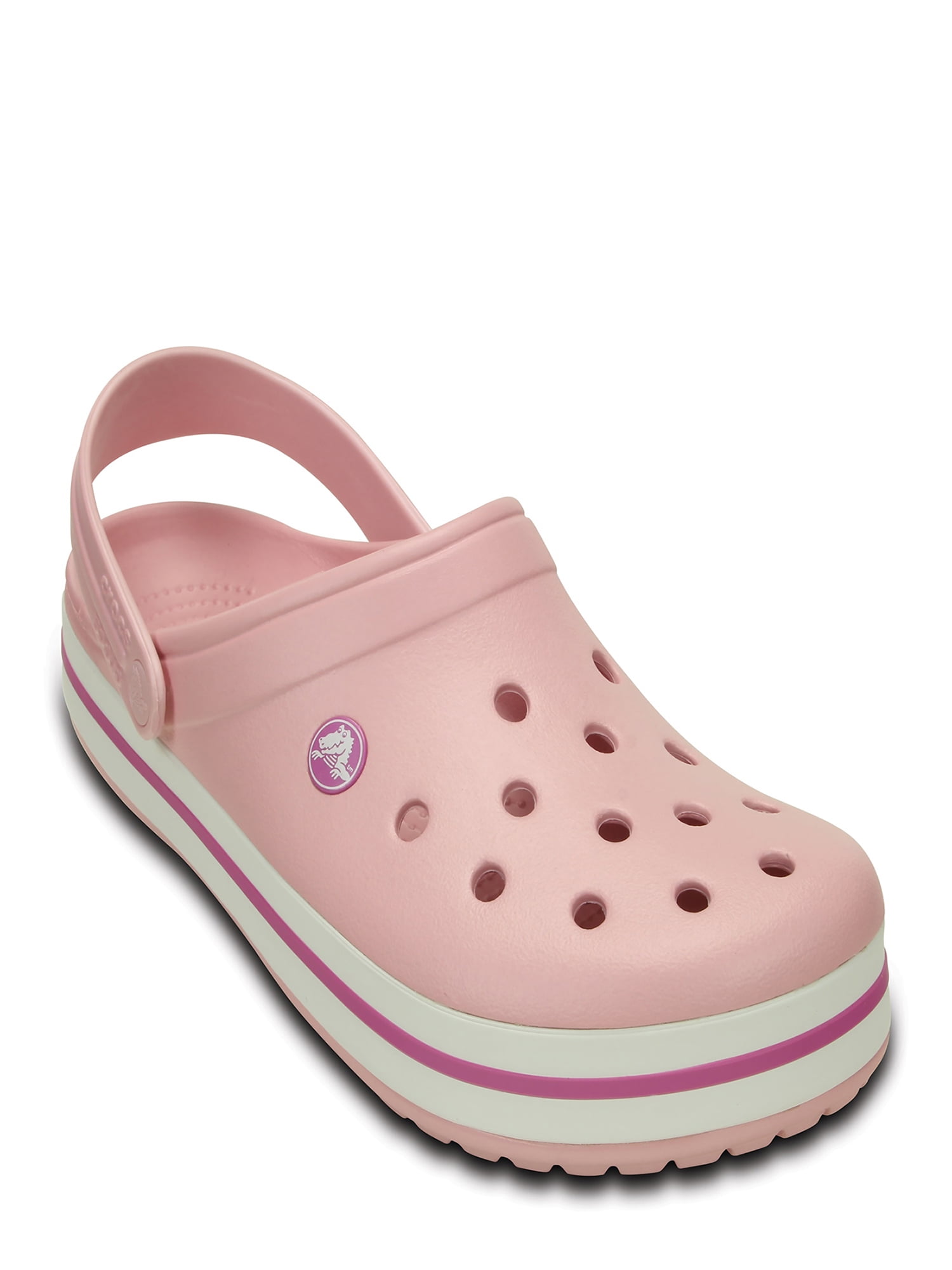 pale pink crocs