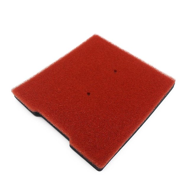 Filtro de esponja Yashi para motocicleta KLE 300 X300 2017-2021 Negro Rojo
