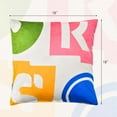 thumbnail image 3 of Costway 4 PCS Square Throw Pillows Removable & Washable Velvet Pillow 18"x18" Pink, 3 of 9