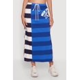 thumbnail image 3 of Women's Striped New York Graphic Snap Button Detail Skirt, 3 of 4