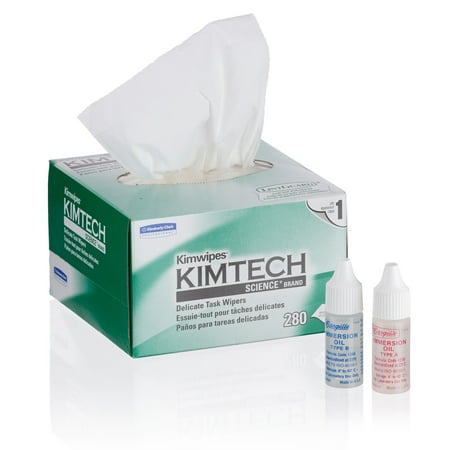 AmScope Microscope Maintenance Kit - Type A & B Immersion Oils and Kimwipes Wipers New price history on PriceWatchPro