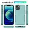 thumbnail image 3 of SaniMore Case for iPhone 15 Plus 6.7-Inch 2023, Heavy Duty Dual-Layer Rugged Protection, Shockproof Protective Tough Phone Cover with Matte Back, Green, 3 of 9