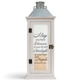thumbnail image 2 of Heaven In Your Heart Classic White 6.5 x 6.5 x 17 LED Candle Lantern, 2 of 4