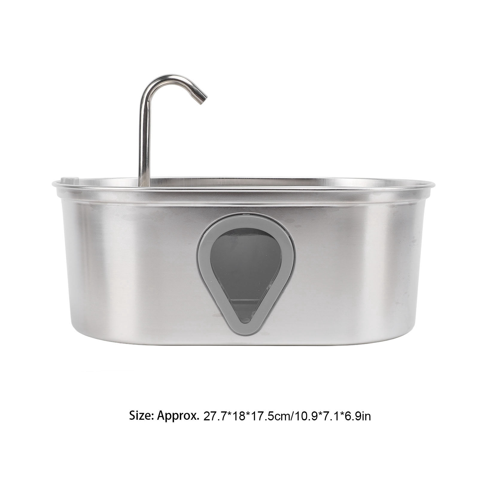 Pet Water Dispenser, Cat Water Fountain Noiseless 3.5L Automatic Circulating 304 Stainless Steel Easy To Maintain  For Daily Use
