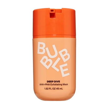 Bubble Skincare Deep Dive AHA + PHA Exfoliating , All Skin Types, 1.52 fl oz