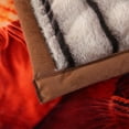 thumbnail image 6 of JML Faux Fur & Plush Fleece King Blanket, Double-Sided Patterns 3-Ply Heavy Thick Warm Plush Blanket For Winter, 85"x93", Lion & Brown, 6 of 7