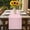Pink, variant on Pink Geometric Table Runner - 70 Inch Long, Kitchen Dining Table Runner Dresser Scarves, Modern Minimalism Solid Color Striped Farmhouse Decor for Coffee Tables Wedding Party Banquet