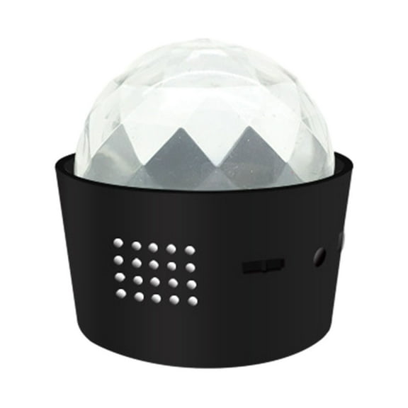 ddioayh Mini Disco Ball Light,Rechargeable Party Lights,Sound Activated Strobe DJ Light,Portable Battery Operated,Night Lights Projector for Kids,Disco Atmosphere Decoration for Cars