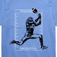 thumbnail image 2 of Instant Message - Player Catching Football Short Sleeve Graphic T-Shirt, 2 of 5