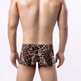 thumbnail image 4 of Nmnitkp Leopard Print Underwear,Mens Boxer Briefs Low Rise Breathable Men Trunks Shorts Soft and Skin Friendly Underpants Wear-Resistant and Elastic Briefs, 4 of 5