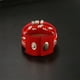 thumbnail image 3 of Pulsera con colgante de flores de moda, brazalete trenzado para mujer, rojo, 3 of 3