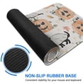 thumbnail image 6 of Long Mouse Pads for Desk,Halloween Cats and Pumpkins Pattern Desk Mats on Top Of Desks, Desk Mouse Pad Extra Large with 3mm Non-Slip Base and Stitched Edge for Gaming,Office,Work,Home 31.5"x11.8", 6 of 6