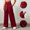 Red, variant on Purcolt Sweatpants for Women Tummy Control Drawstring High Waist Wide Leg Trousers Comfort Stretchy Loose Fit Long Pants Streetwear with Pockets
