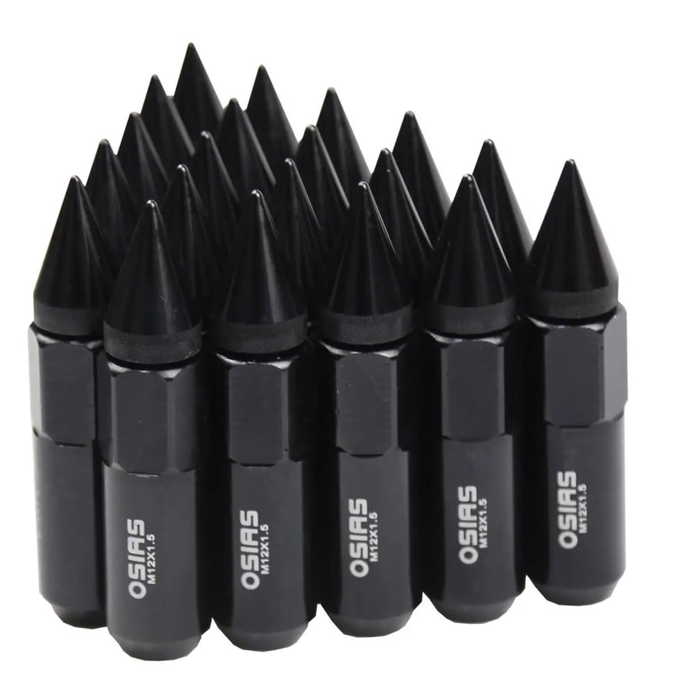 OSIAS 20PCS M12X1.5 Racing Wheel 60MM Lug Nuts With Socket Key For Honda