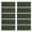Dark Green, variant on YAHHU Home Protection 10pcs Reusable Flood Sandbags 600D Polyester Water Barrier Guard Bag for House Door Window Garage Basement, 9.8 x 27.6 inches, Dark Blue, 10 Pack