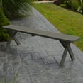 thumbnail image 1 of A &amp; L Furniture Yellow Pine Cross Legged Picnic Table with 2 Benches, 1 of 2