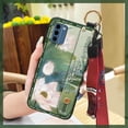 thumbnail image 5 of LYM-Phone Case For Nokia C300 4G, Anti-knock Back Cover Ring Elderly lady Lanyard Waterproof Silicone For Mom Wristband Phone Holder Anti-dust Wrist Strap Shockproof Protective Kickstand, 5 of 9