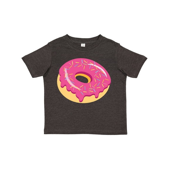Inktastic Pink Donut with Sprinkles Boys or Girls Toddler T-Shirt