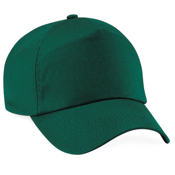 Beechfield - Gorra estilo béisbol con diseño de 5 paneles unisex (Verde botella)