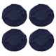 thumbnail image 1 of 4 piezas estirar taburete funda de asiento de silla 12-15 pulgadas para pub de salón, 1 of 9