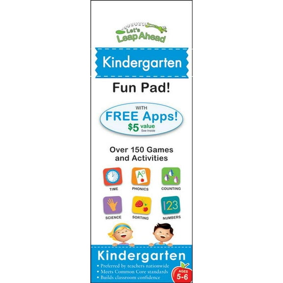 Let's Leap Ahead: Kindergarten Fun Pad, (Paperback)