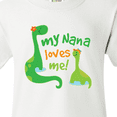 thumbnail image 4 of Inktastic My Nana Loves Me Grandson Youth T-Shirt, 4 of 5