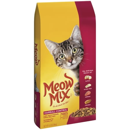 Meow Mix Hairball Control, 6.3-Pounds