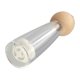 thumbnail image 4 of Molinillo de pimienta manual molino de pimienta madera acrílico ajustable para sal marina condimento botella, 4 of 11