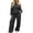 Black, variant on hoksml Women's Polka Dot Two Piece Outfit Off Shoulder Top Wide Leg Pants Casual Lounge Set Comfort