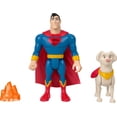 thumbnail image 5 of Fisher-Price DC League of Super-Pets Superman & Krypto Figures & Accessories Set, 3 Toys, 5 of 6
