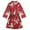 Red, variant on Lindreshi Robes for Women Plus Size 4X Satin Silk Pajamas Women Nightdress Lingerie Robes Underwear Sleepwear Sexy