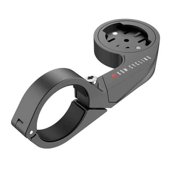 Garmin Support de Vélo avec de KOM Cycling - Support de Bord Conçu pour Garmin Edge 540, Edge 840 et Autres Modèles (Aero - Noir)