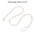 thumbnail image 3 of Unique Bargains 1 Pc Festival Wrap Belt Elegant Three Pearl Thin Strap Adjustable Waist Cord for Women White, 3 of 5