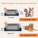 thumbnail image 4 of Cama para Perro, Cama Ortopédica para Perros Extra Grandes, Cama XL con Cojín Lavable, Sofá para Perros con Funda Removible y Fondo Antideslizante, 4 of 7