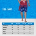 thumbnail image 7 of Men's American Flag Quick-Dry Swim Trunks with Cargo Pocket - Board Shorts for Swimming, Surfing & Beach-7109-4-2XL, 7 of 7